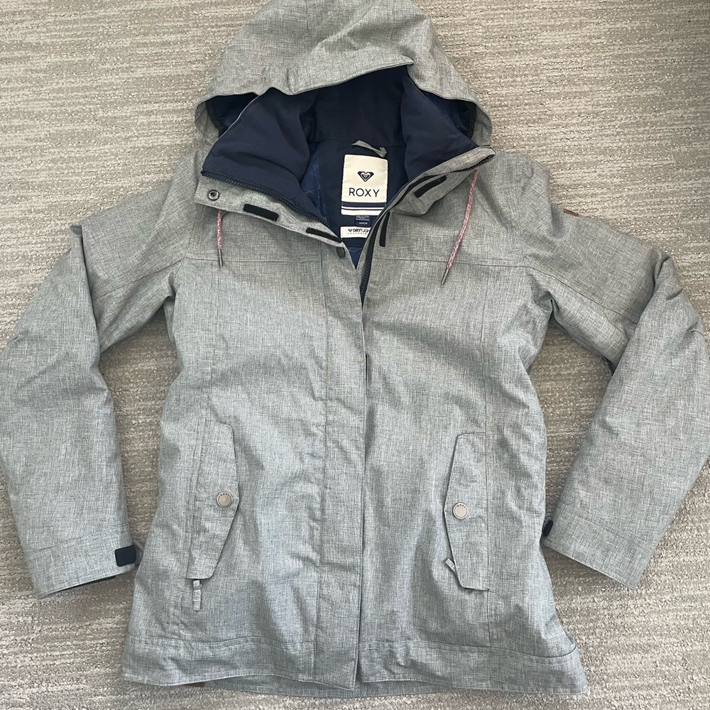 Roxy Dry Flight Technology Jacket Gray Medium